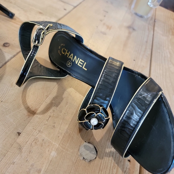 Chanel shoes sandals size 40.5 - Picture 9 of 10